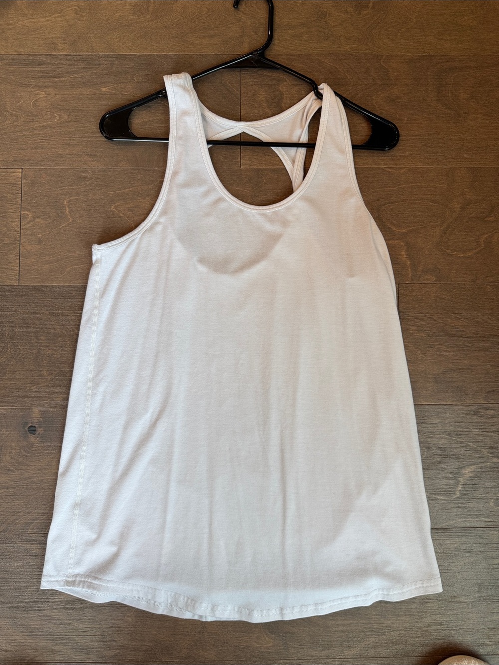 Classic White Racerback Tank Top - Women